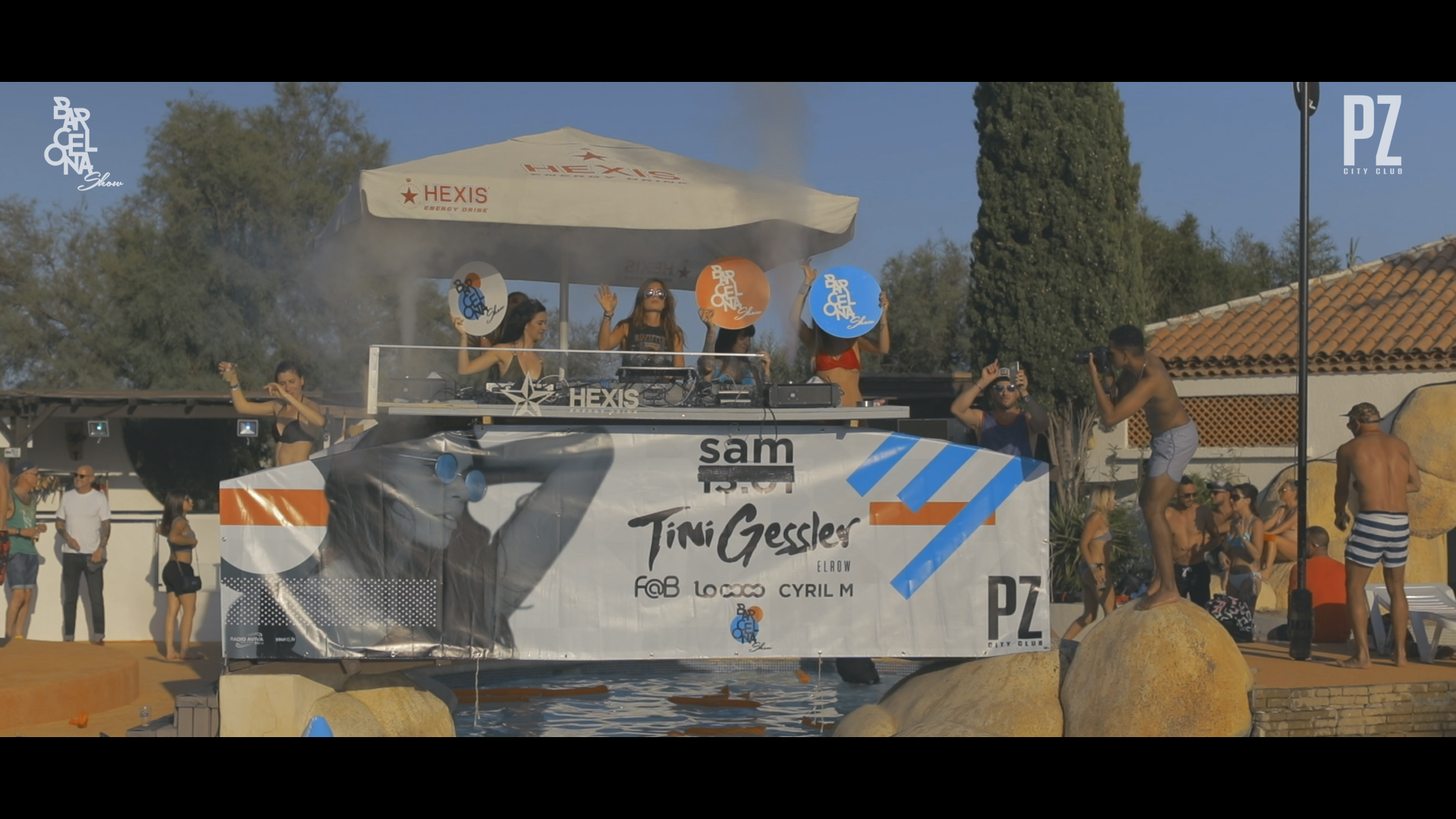 vignette vidéo aftermovie Pool Party Barcelona Show w/ Tini Gessler